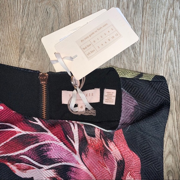 NWT Ted Baker | Sarahe Floral Dress - Picture 9 of 14